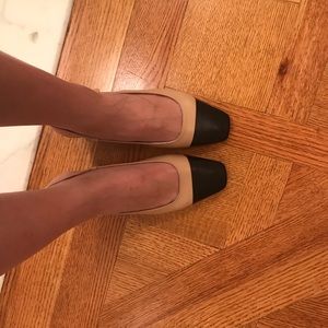 Never worn Chanel imitation sling backs